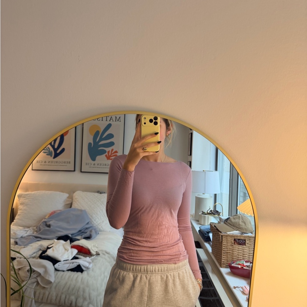 Intimissimi Dusty Pink Long Sleeve Top